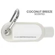 SPF 50 Sunscreen Carabiner Clip | https://www.bestnamebadges.com