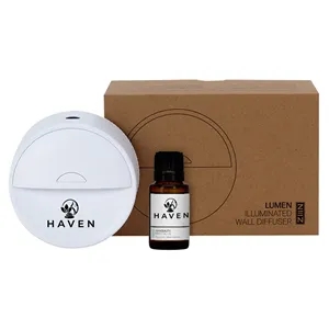 Illuminated Wall Diffuser with Essential Oil