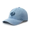 Custom Embroidery Washed Denim Vintage Cap | https://www.bestnamebadges.com