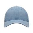 Custom Embroidery Washed Denim Vintage Cap | https://www.bestnamebadges.com