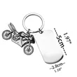 Beautiful Stainless Steel Keychain | https://www.bestnamebadges.com