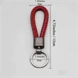 Handcrafted PU Leather Keychain | https://www.bestnamebadges.com
