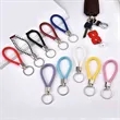Handcrafted PU Leather Keychain | https://www.bestnamebadges.com