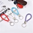Handcrafted PU Leather Keychain | https://www.bestnamebadges.com