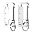 9-in-1 Stainless Steel Keychain Multi-Tool for EDC | https://www.bestnamebadges.com