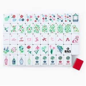 Four-Layer Acrylic American Mahjong Set