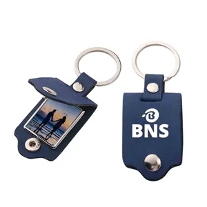 DIY Photo Keychain with Heat Transfer Leather Case