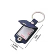 DIY Photo Keychain with Heat Transfer Leather Case | https://www.bestnamebadges.com