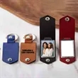 DIY Photo Keychain with Heat Transfer Leather Case | https://www.bestnamebadges.com