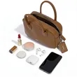 VALORA Classic Full-Grain Leather Bag | https://www.bestnamebadges.com