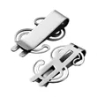 Silver Stainless Steel Money Clip | https://www.bestnamebadges.com
