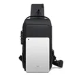 Multi Use Anti-Theft Chest Backpack USB Charging Port Lock | https://www.bestnamebadges.com
