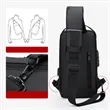 Multi Use Anti-Theft Chest Backpack USB Charging Port Lock | https://www.bestnamebadges.com
