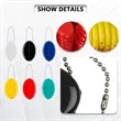 PVC Oval Soft Touch Squeeze Coin Holder Chain Travel Purse | https://www.bestnamebadges.com
