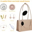 PVC Oval Soft Touch Squeeze Coin Holder Chain Travel Purse | https://www.bestnamebadges.com