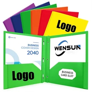 Letter Size Plastic Pocket Folder Poly School Office