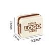 8 Inch Travel Cosmetic Bag Portable Mini Luggage | https://www.bestnamebadges.com