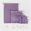 Velvet Drawstring Bag Jewelry Pouch Wedding Candy Favor | https://www.bestnamebadges.com