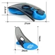 Pressure Putt Trainer Parabolic Golf Putting Practice Aid | https://www.bestnamebadges.com