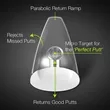 Pressure Putt Trainer Parabolic Golf Putting Practice Aid | https://www.bestnamebadges.com
