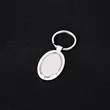 Promo Laser Engraved Metal Key holder Keychain | https://www.bestnamebadges.com
