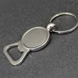 Keychain Bottle Opener Round Promotional Keyring | https://www.bestnamebadges.com