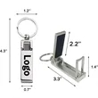 Mini Table Bag Purse Hook Clip Keychain Phone Stand | https://www.bestnamebadges.com