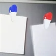 Imprinted Magnetic Alligator Memo Clip For Office Use | https://www.bestnamebadges.com