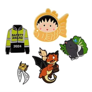 Custom Die Struck Zinc Alloy Soft Enamel Lapel Pin