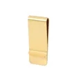 2"x0.8" Stainless Steel Slim Money Clip Card Holder | https://www.bestnamebadges.com