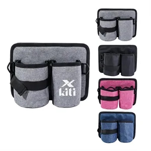 Hands Free Travel Luggage Cup Holder W/ Shoulder Strap