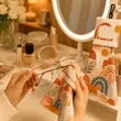 Portable Microfiber Eyeglass Cleaning Cloth W/Hook | https://www.bestnamebadges.com