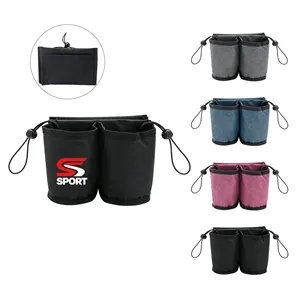 Travel Luggage Cup Holder Hands Free Drink Carrier