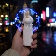 Pre Programmed Mini Light Up Message Handheld Fan | https://www.bestnamebadges.com