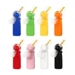 Pre Programmed Mini Light Up Message Handheld Fan | https://www.bestnamebadges.com