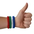 Bracelet Coil Keychain | https://www.bestnamebadges.com