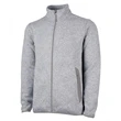 Men's Heathered Fleece Jacket | https://www.bestnamebadges.com