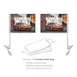 Custom Digital Car Flag - ePoly 12" x 16" | https://www.bestnamebadges.com