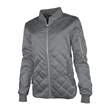 Women's Quilted Boston Flight Jacket | https://www.bestnamebadges.com