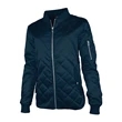 Women's Quilted Boston Flight Jacket | https://www.bestnamebadges.com
