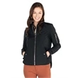 Women's Quilted Boston Flight Jacket | https://www.bestnamebadges.com