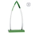 Shildon Award - Green | https://www.bestnamebadges.com
