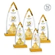 Shildon VividPrint™ Award - Amber | https://www.bestnamebadges.com