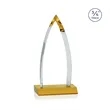 Shildon VividPrint™ Award - Amber | https://www.bestnamebadges.com