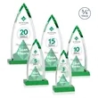Shildon VividPrint™ Award - Green | https://www.bestnamebadges.com