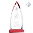 Shildon Award on Newhaven - Red | https://www.bestnamebadges.com