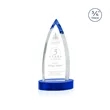 Shildon Award on Alberton Base - Blue | https://www.bestnamebadges.com