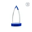 Shildon Award on Alberton Base - Blue | https://www.bestnamebadges.com