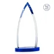Shildon Award on Alberton Base - Blue | https://www.bestnamebadges.com