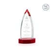 Shildon Award on Alberton Base - Red | https://www.bestnamebadges.com